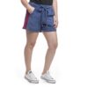 shorts feminino plush azul