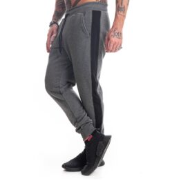 calca-moletom-jogger-masculina-banner-cinza-perfil Calça Moletom Jogger Banner